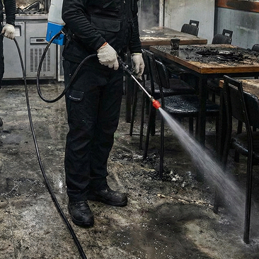 한솔솔루션 특수클리닝 과정